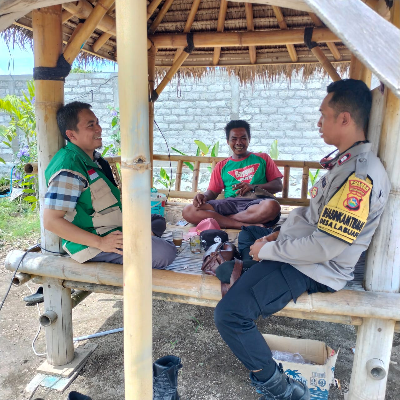 Strategi Polsek Labuapi Jaga Ketahanan Pangan dan Kamtibmas