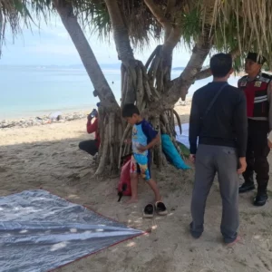 Polsek Sekotong Perketat Pengamanan Wisata Pantai Elak-Elak