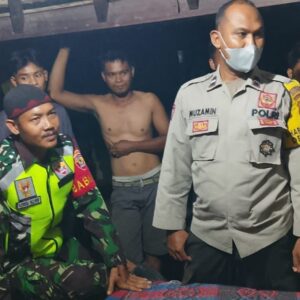 Sinergi Babinsa–Bhabinkamtibmas Amankan Situasi Usai Bentrokan Remaja