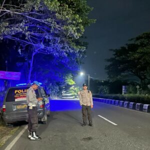 Patroli KRYD Polsek Kuripan Jaga Kamtibmas di Titik Rawan