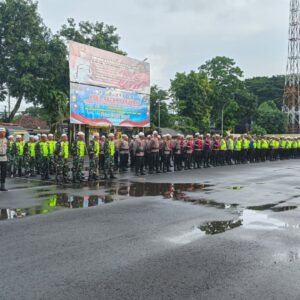 Polres Lombok Tengah Libatkan Ratusan Personel Gabungan Amankan Malam Tahun Baru
